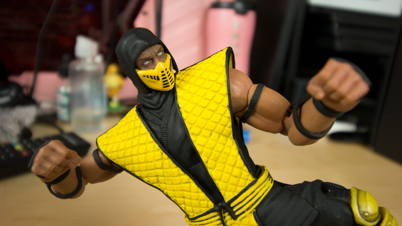 Illustration for article titled Storm Collectibles' Ryu And Scorpion Figures Are The Best Around